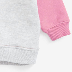 Round Neck Color Block Sweatshirt With Full Sleeves OEM Service Casual Wear Custom Logo Size And Color Breathable Material 2026 - Product Image 4