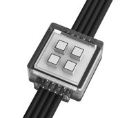 Écran LED en maille vidéo XQD personnalisé P50 SPI RGB WS2811 étanche, polyvalent pour affichage intérieur/extérieur et ascenseurs