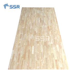 Tablero de unión de dedo de madera de caucho de calidad estable 1220x2440mm para minimalismo y diseño elegante Personalizar tamaños disponibles - Product Image 3