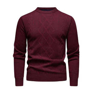 Pull en tricot décontracté pour homme, style Old Money - Product Image 1