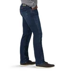 Noir Gris Denim Jeans Pantalon Hommes Automne Noir Bleu Foncé Straigh Hommes Jeans Pantalon Classique Caaual Coton Stretch Taille 40 42 44 - Product Image 3