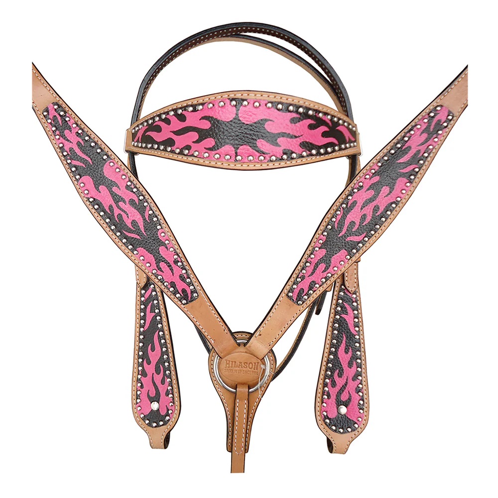 Custom Logo Equestrian Headstall Comfortable Horse Genuine Leather Halter with High Waist for Horse Racing