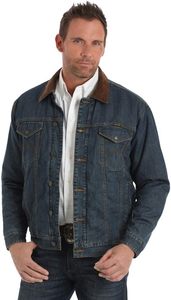 Men's Casual Denim <b>Jacket</b> Turn-down Single Button Front Regular Fit 100% Cotton Quick Dry <b>Western</b> Winter Washed OEM Custom - Product Image 1