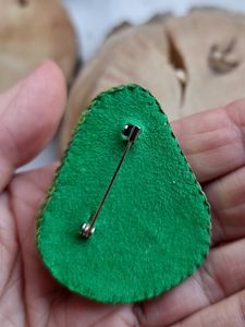 Beaded brooches Handmade designer brooch. High quality accessories. <b>Unique</b> design brooch. <b>Baby</b> shower best <b>gift</b>. - Product Image 5