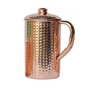 Plain Design Pure Copper <b>Water</b> <b>Jug</b> Highest Quality Copper Watering <b>Jug</b> for Home & Restaurant Tabletop Use for Sale - Product Image 1