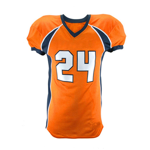 Wholesale Star Works Corporation Customized Sublimation American Football Jersey Short Oversized Adult College Training Uniforms - Product Image 2