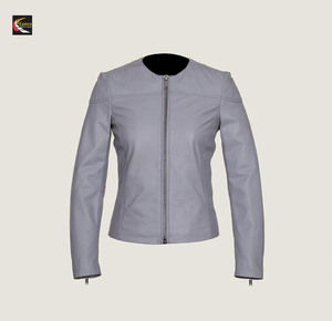 Chaqueta de cuero para mujer, venta al por mayor, producción a granel, precios económicos - Product Image 3