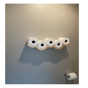 Porte-<span class=keywords><strong>papier</strong></span> <span class=keywords><strong>toilette</strong></span> en bois en forme de <span class=keywords><strong>nuage</strong></span> |   Étagères nuageuses pour le rangement du <span class=keywords><strong>papier</strong></span> <span class=keywords><strong>toilette</strong></span> - Product Image 4