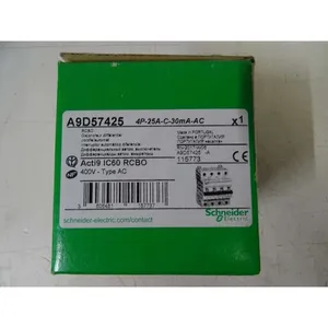 เครื่องตัด AC 6000A <span class=keywords><strong>RCBO</strong></span> 4P 25A 30mA C IC60N A9D57425 - Product Image 3