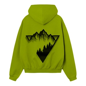 Fabricant de vêtements Sweat-shirt à capuche en molleton uni personnalisé Vente en gros Sweat à capuche unisexe imprimé par sublimation OEM Coton Polyester - Product Image 5