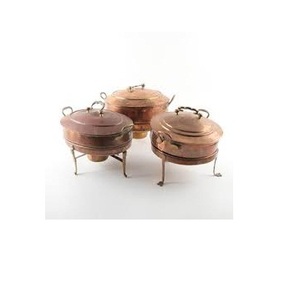 New Arrival Hotel Stainless Steel <b>Food</b> <b>Warmer</b> Chafing Dish With Lid Holder 8L Gold Buffet Dishes Alcohol Stove Chafing Dish - Product Image 5