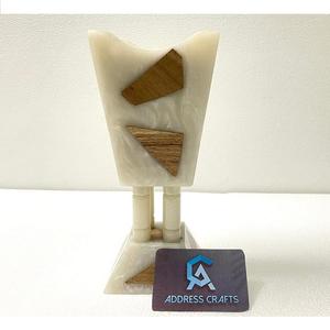 Arabian Style Resin Oud <b>Holder</b> For Home and Living Room Incense Burner Eid Ramadan Gift Best Mubakhar Wood Resin Bakhoor Burner - Product Image 3