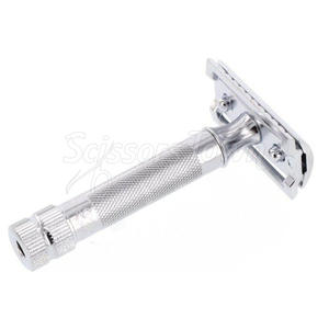 Rasoir de sécurité professionnel avec logo personnalisé Poignée ergonomique et lames remplaçables - Product Image 5