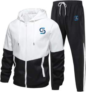 Dernière conception personnalisée Survêtement uni en polaire pour hommes pour hommes - Product Image 2