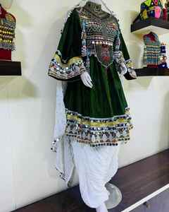 Venta caliente de alta calidad afgano Kuchi vestido mejor precio mujeres moda nuevo estilo Kutchi vestido afgano desgaste OEM servicio transpirable - Product Image 3