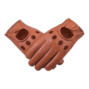 Guantes de dedo completo Unisex de Cuero 100%, guantes transpirables antideslizantes para pantalla táctil para conducción de automóviles, carreras al aire libre, deportes, Viajes - Product Image 1