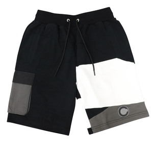Pantalones cortos de algodón para hombre, shorts con estampado personalizado, diseño de logotipo, bloque de color, cordón, informal, verano 2022 - Product Image 4