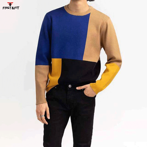 Pull en laine/cachemire à manches longues surdimensionné en tricot d'hiver anti-rides de qualité supérieure, nouvelle arrivée, logo personnalisé - Product Image 2