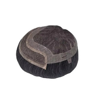 วิกผมแท้แบบโมโนฟรอนท์เลซ ผมจีนแท้ เวอร์จิ้นเรมี่แฮร์  แบบต่อผม  แบบผมตรงหยิก  แบบผมลอนน้ำ  แบบผมลอนลึก สี 1b+เทา น้ำหนัก 40-80 กรัม - Product Image 6