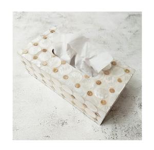 Top Selling Mother of Pearl Tissue Box Holder Modern Designer Bedroom <b>Bathroom</b> <b>Accessories</b> for Office Use in Affordable Price - Product Image 1