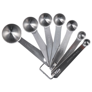 Cuchara Masala de acero inoxidable para cocina casera y vajilla Uso hecho a mano Cuchara de acero inoxidable de color plateado - Product Image 1