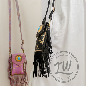 LW Women Cross Body <b>Bag</b> With Tassel Lady Stylish <b>Sling</b> <b>Bag</b> Leather Fringe Shoulder <b>Bag</b> For Girls - Product Image 3
