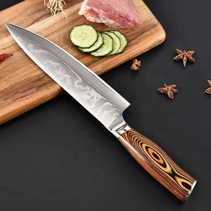 Cuchillo de Cocina de Acero Damasco VG10 de Alta Calidad, 67 Capas, Ultra Afilado, de 8 Pulgadas, con Mango de Madera Pakka - Product Image 2