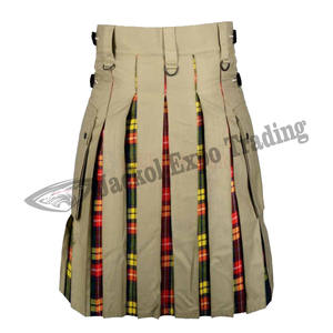 Gilet utilitaire hybride moderne fait main écossais pour hommes avec plaque Buchanan Tartan Basson Design Taille personnalisée 30-56 - Product Image 4