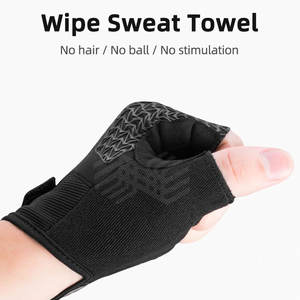 ถุงมือปั่นจักรยานสำหรับผู้ชายแห้งเร็วคุณภาพสูงสวมใส่สบายและมีประสิทธิภาพผลิตเพื่อการปั่นจักรยานฉลากส่วนตัว - Product Image 4