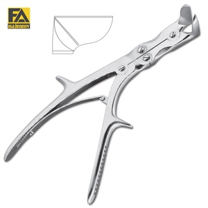 Rongeur semi-ostéotomique en acier inoxydable, instrument chirurgical manuel pour la chirurgie générale, certifié CE Classe I - Product Image 1