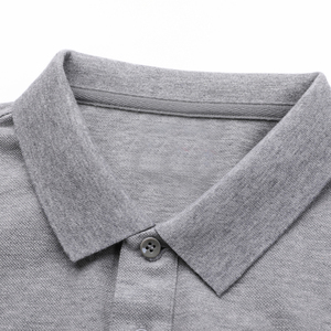 T-shirt polo à manches courtes en coton et polyester de haute qualité, conception avec logo personnalisé, polo de golf uni et vierge pour hommes - Product Image 3