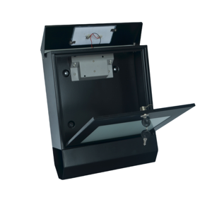 Công suất lớn treo tường bài hộp an ninh Treo Kim Loại Hộp Thư cho nhà và văn phòng với khó<span class=keywords><strong>a</strong></span> - Product Image 3