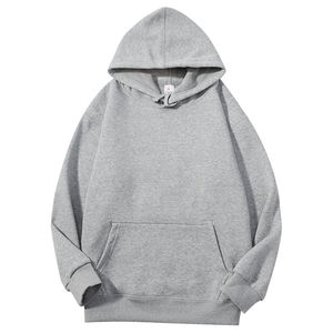 OEM 100% coton personnalisé sweat à capuche pour hommes de haute qualité décontracté surdimensionné pull hiver lourd solide français 3D Applique - Product Image 2