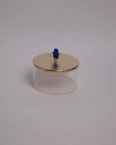 Boîte cadeau en acrylique avec couvercle en bois, ornée de nacre, parfaite pour les cadeaux de chocolat de luxe, éclat majestueux - Product Image 5