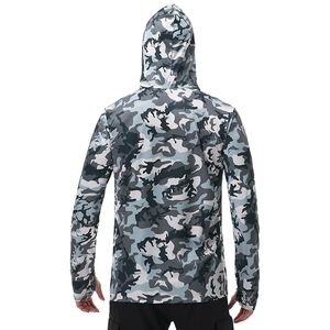 Upf50 + Vêtements Manches Longues Séchage Rapide Respirant À Capuche Protection Uv Sublimation Personnalisée - Product Image 5