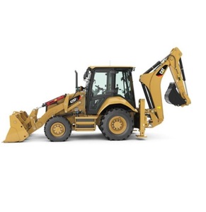 Vente de chargeuse-pelleteuse Cat modèle 420, 102 CV, avec godet frontal multi-usages et essieux robustes 4x4 installés - Product Image 2