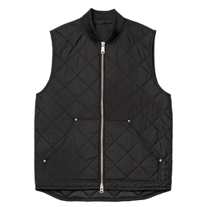 Fabricant de gilets matelassés personnalisés pour hommes vestes isolées légères et fines sans manches gilet en nylon résistant à l'eau et à la déchirure - Product Image 1