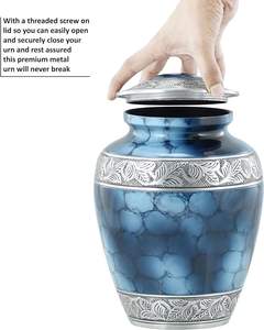 Rich Look Adults Aluminum Cremation <b>Urns</b> - Product Image 3