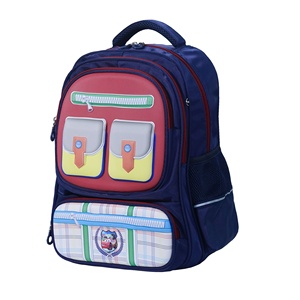 Sac à dos unisexe imperméable compatible avec ordinateur portable, bretelles souples, capacité de 7 à 9 kg, fermeture éclair, motif personnalisable, pour étudiants - Product Image 2