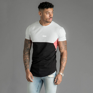 Dernier design T-shirts unisexes respirants en tricot 100% coton pour femmes et hommes, décontractés, pour le sport en plein air, style streetwear - Product Image 1