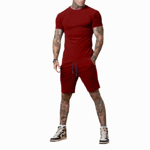 Conjunto Deportivo Casual de Verano para Hombre, Camiseta Transpirable de Punto y Pantalones Cortos Estampados, Conjunto de Dos Piezas Moderno para Actividades al Aire Libre - Product Image 6