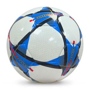 Balón de Fútbol Impermeable y Transpirable, Balón de Fútbol con Logotipo Personalizado, Balón de Fútbol de Cuero Nuevo Pakistaní Personalizado - Product Image 5