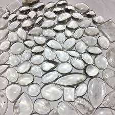 Lot en vrac de haute qualité de cabochon de quartz clair pierres précieuses en cristal transparentes naturelles hautement polies mélange forme pierres lourdes en vrac - Product Image 4