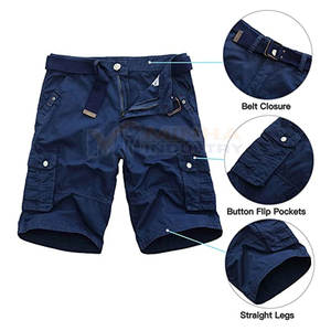 Diseña Tu Propio Logotipo, Pantalones Cortos Cargo para Hombre, Secado Rápido, Transpirables, Pantalones Cortos Cargo para Hombre Más Vendidos - Product Image 3