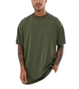 Camiseta Ligera para Hombre, Talla Grande, Secado Rápido, 100% Algodón, Transpirable, Ropa Deportiva para Exteriores, Talla Personalizada, Diseño Sólido, Nueva Moda - Product Image 3