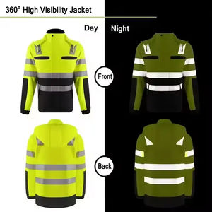 Vêtements de sécurité de la meilleure qualité Vestes de sécurité Vestes de sécurité les plus vendues Vestes de sécurité matérielles personnalisées - Product Image 5