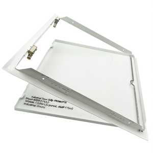 Portello Industriale Stilclip PROMOFIX in Lamiera Laccata Bianca 400X400 1 Pezzo - Product Image 2