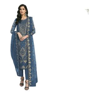 2024 Best Quality Women's Party Dress Suits Indian Bollywood Style Embroidery <b>Sequin</b> High Professional Ready-Made Manufacturer - Product Image 1