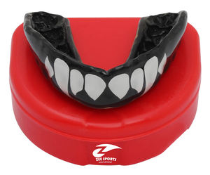 Gran oferta, el mejor protector de polilla de silicona para entrenamiento de Kick Boxing profesional impreso personalizado para entrenamiento, protector bucal de seguridad V - Product Image 5