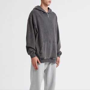 Sudadera con Capucha Deportiva Informal para Hombre, Sudadera con Capucha Holgada de 430 g, Sudadera de Forro Polar Personalizada, Sudadera Gruesa 100% Algodón para Hombre - Product Image 5